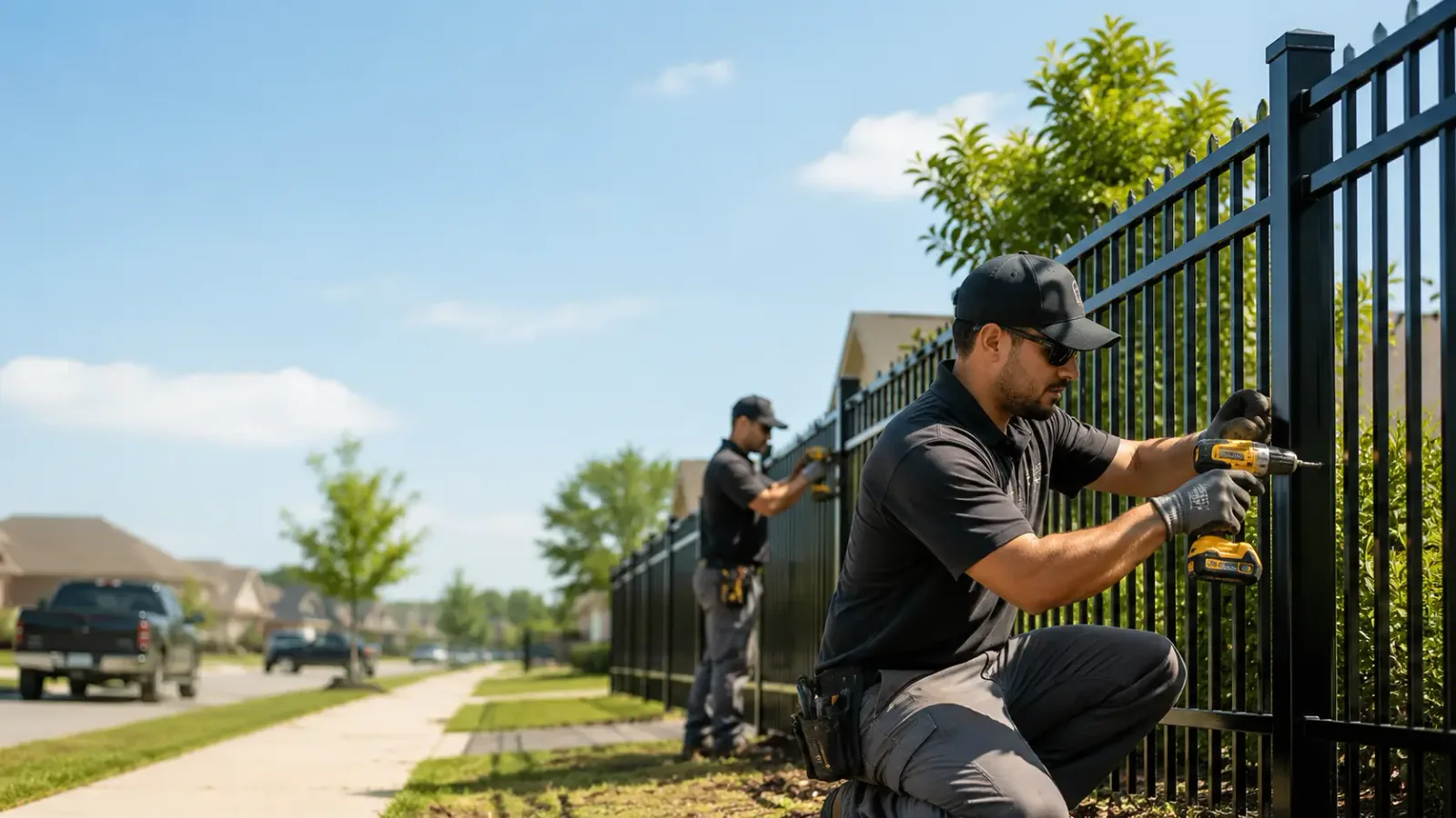 Metal Fence Installation in Castle, OK
